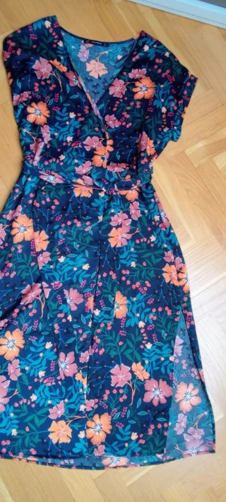Vestido Zara Estampado Floral