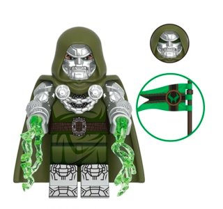 Mini Figura Lego Marvel Dr. Doom compatible