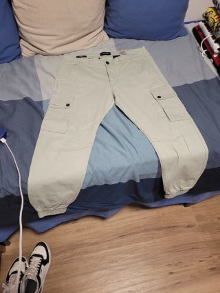 Pantalones Cargo Beige Jack & Jones