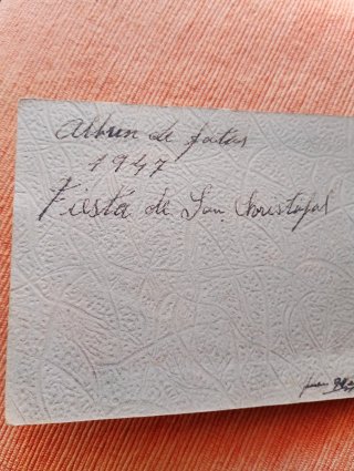 Álbum de 15 fotos de 1947 Fiesta de Sant Cristòfol