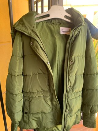 Plumífero Adolfo Domínguez Verde Talla S
