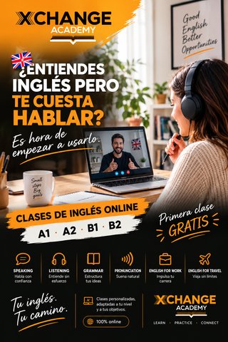 Clases de Ingles online!