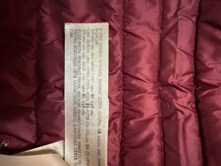 Plumas Massimo Dutti Mujer Rojo