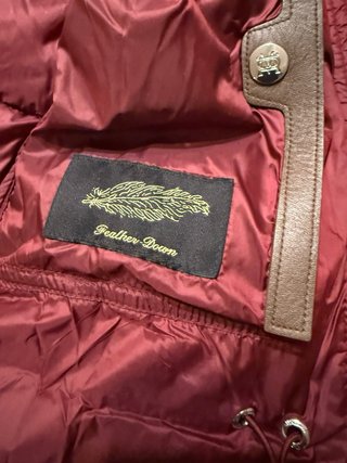 Plumas Massimo Dutti Mujer Rojo