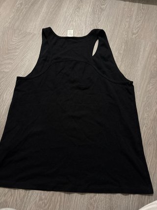 Camiseta de tirantes negra Domyos