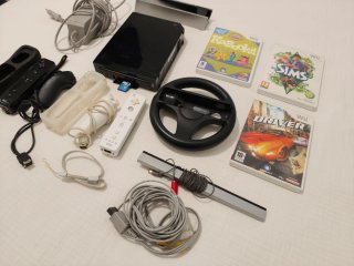 Consola Nintendo Wii Nera: Console, Controller e Giochi