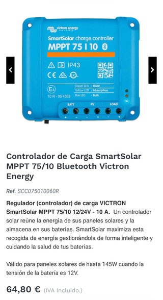 Kit Solar Camper 110W flexible