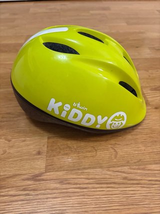 Casco Btwin Kiddy Verde Niño bici.