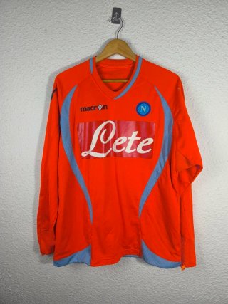 Camiseta Nápoles Macron Naranja