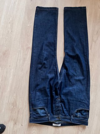 Pantalón vaquero Pull&Bear Talla 46 Azul Marino