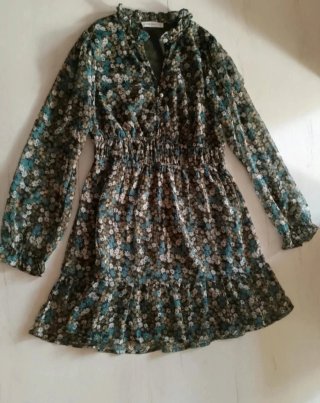 Vestido Green Coast floral Talla XS