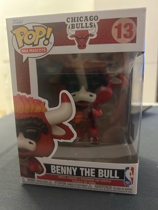 Funko POP! Benny the Bull Chicago Bulls #13