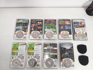 Lote di 9 giochi originali PSP + 2 regali