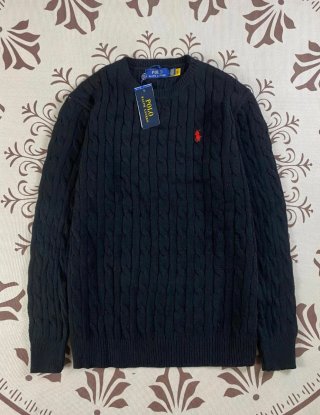 Polo Ralph Lauren Cable Knit — NUEVO con etiqueta