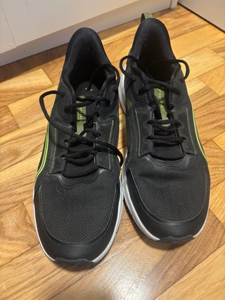 Zapatillas Puma PWRFrame Negras y Verdes