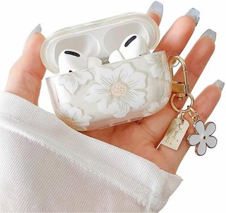 Funda AirPods 4 TPU Suave Floral