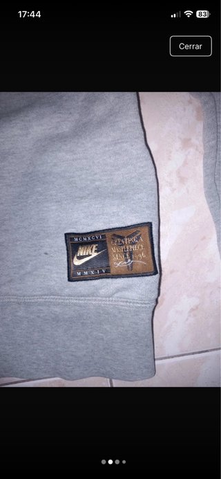 Sudadera Nike Kobe Bryant Vintage Gris