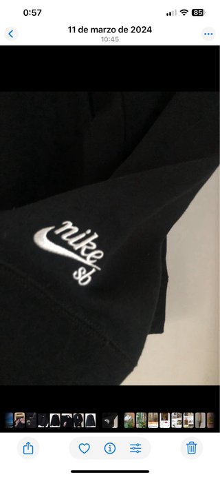 Sudadera Nike Negra