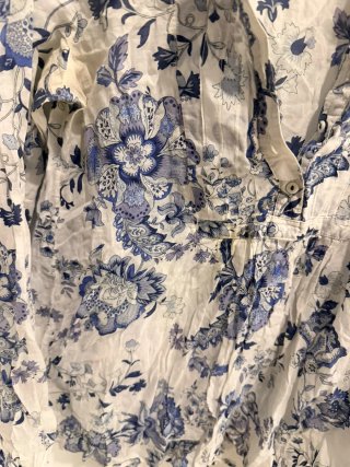 Blusa Estampada Zara Basic Talla XS