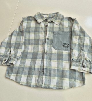 Camisa Zara cuadros 18-24 meses