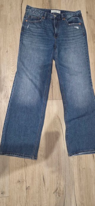 Pantalón Vaquero Stradivarius Azul Talla 40