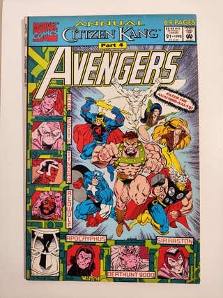 Avengers Annual 21 – First Victor Timely – Marvel