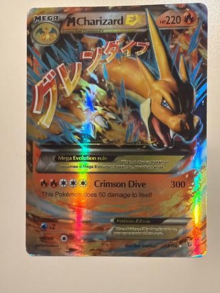 Carta Pokémon M Charizard EX Crimson Dive