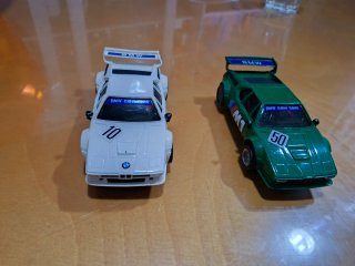 2 Coches Scalextric Exin BMW M1