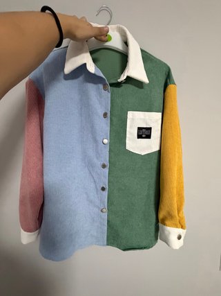 Sobrecamisa Multicolor de Pana
