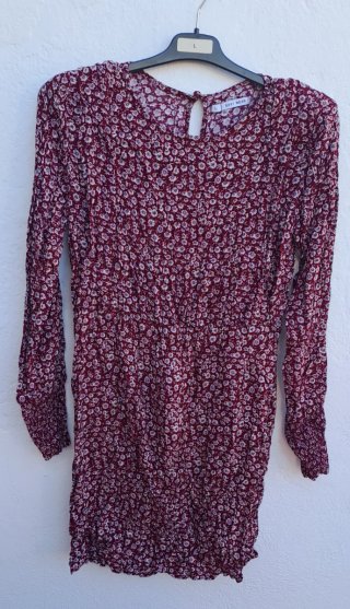 Vestido estampado floral Easy Wear talla L