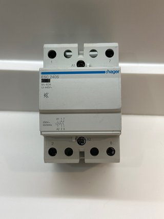 Contactor Hager ESC 240S Silencioso