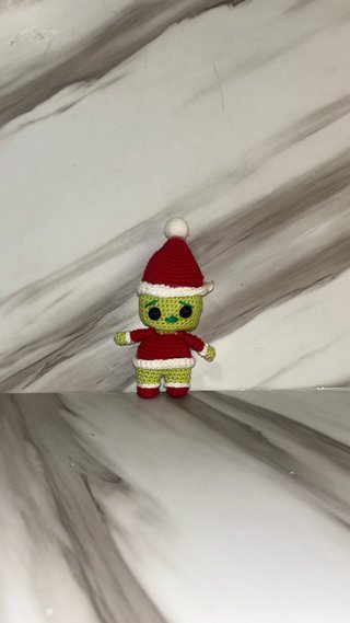 Mini Grinch de Crochet