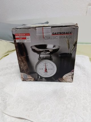 Báscula de cocina Gastroback Classic