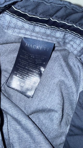 Pantalones Hackett Talla 32 Azul