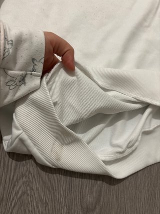 Sudadera Blanca con Estampado