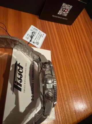 Tissot Seastar 1000 Cronógrafo 45mm Verde Full Set