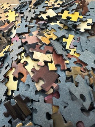 Puzzle 1000 Piezas Ciervos Flores