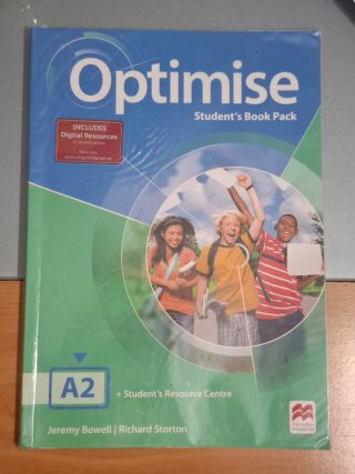 Libro de inglés nivel A2 OPTIMISE