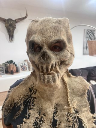 Máscara de Espantapájaros para Halloween
