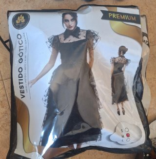 Disfraz Gótico Vampira Premium Talla M