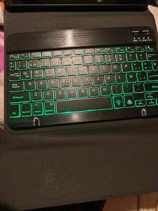 Teclado Inalámbrico Retroiluminado para Tablet
