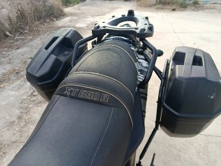 Moto Adventure Negra