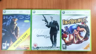 Lote 3 Juegos Xbox 360