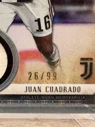 PARCHE CUADRADO /99 TOPPS MUSEUM JUVENTUS