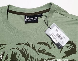 Camiseta Boxeur Des Rues Verde – Talla L – Nueva