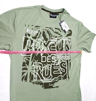 Camiseta Boxeur Des Rues Verde – Talla L – Nueva
