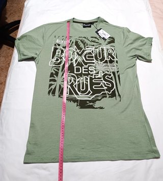 Camiseta Boxeur Des Rues Verde – Talla L – Nueva