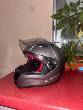 Casco Moto LS2 Gris