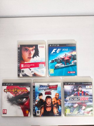 Lote 5 juegos PS3 completos