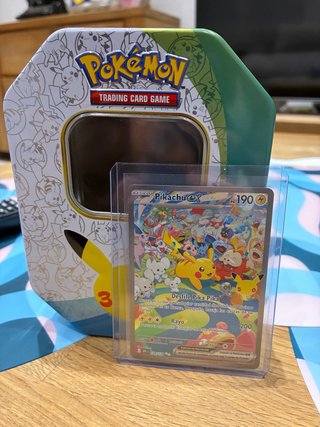 Pikachu EX 30 Aniversario Carta Pokémon
